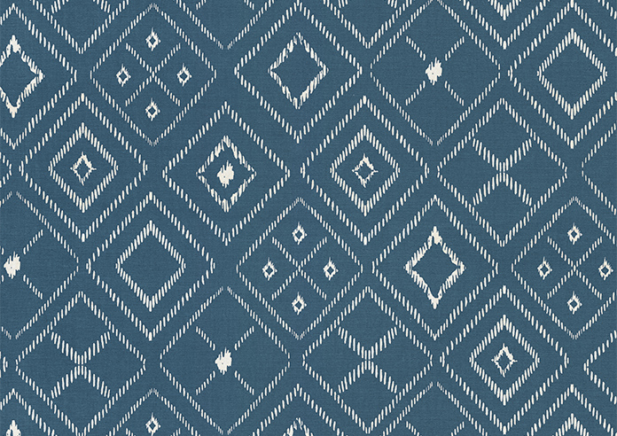 Newquay, Cerulean - Motorised Roman Blind - Image 7